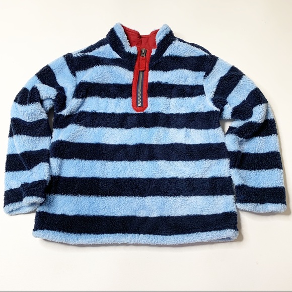Hanna Andersson Other - Hanna Andersson boys fleece fuzzy pullover blue